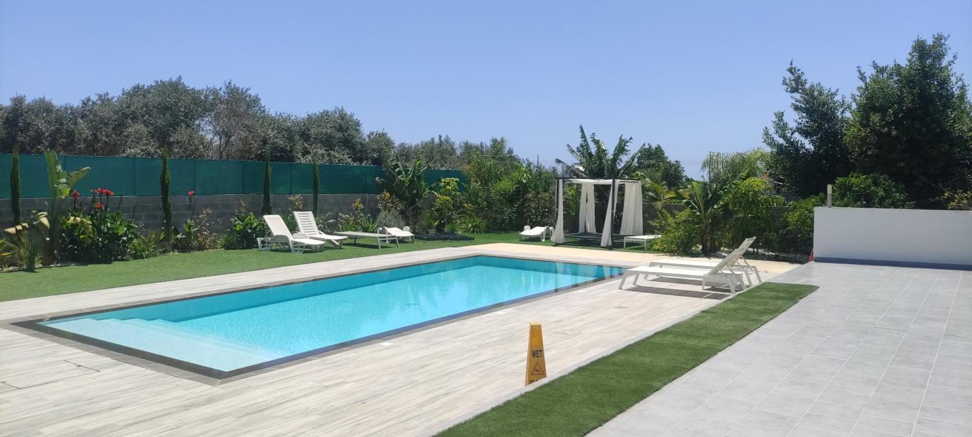 Kiti Village Villa, Cyprus, Salt-Water Pool, 6 Bedrooms, Larnaca מראה חיצוני תמונה